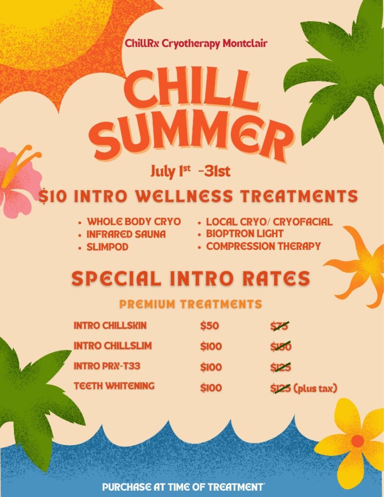 JULY Chill Summer Discounted Intro JULY Chill Summer Discounted Intro